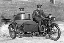 1920' Harley Davidson Police Motorcycle