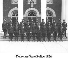 Delaware State Police 1924 Graduation Class