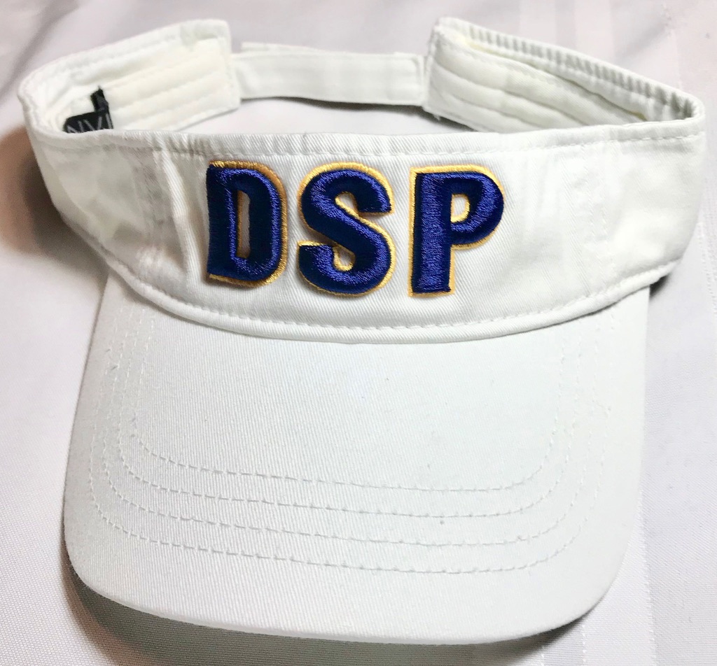 DSP Visor - one size fits all - White
